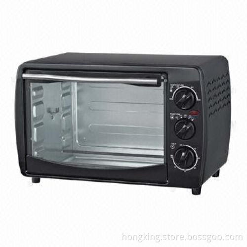 Oven Toaster with Stainless Steel Handle and Convection and Rotisserie Available